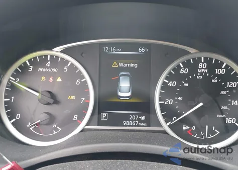 2016 Nissan Sentra Sv z USA, uszkodzony, nr VIN 3N1AB7AP5GY227643